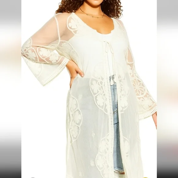 NWT City Chic Lost Angel " Jacket" Sz M (18) - Picture 2 of 2